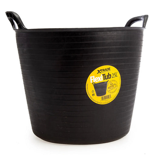 XTrade X0900034 Black Flexi-Tub 25L