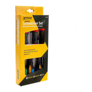 XTrade X0900063 Screwdriver Set 6 Piece - Non-Slip Soft Grip Handles