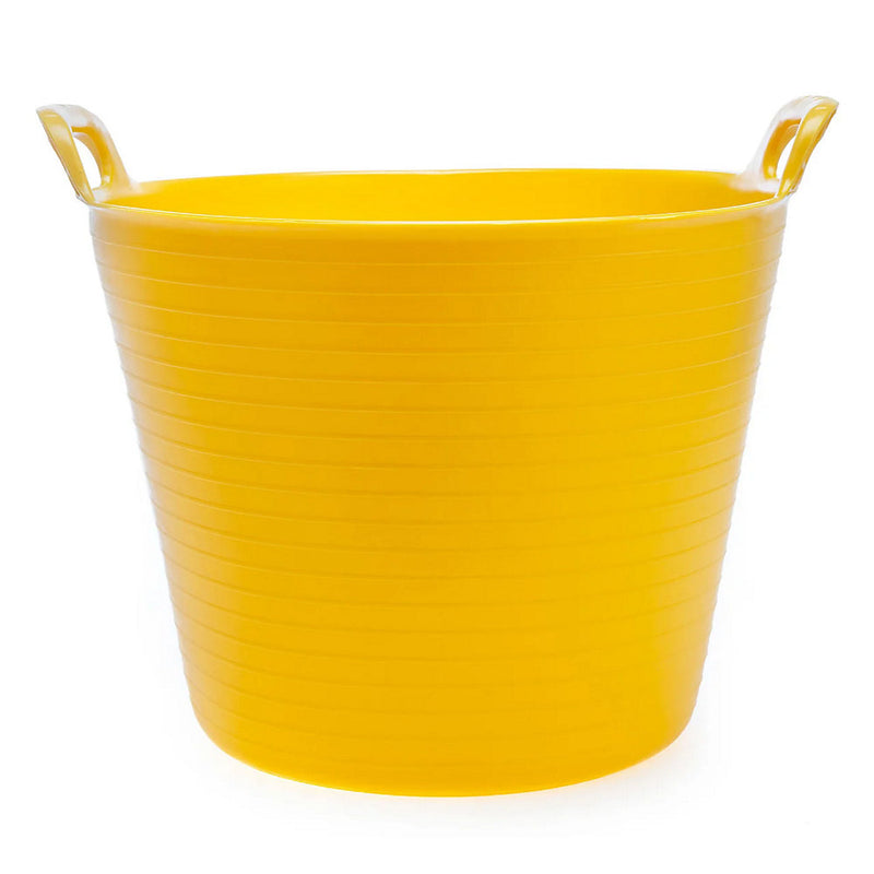 XTrade X0900251 Yellow Recycled Plastic Flexi-Tub 42L