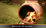 Zip Quickstart Firelighter Block Instant Light Chimenea Firepit Firelighter 150g