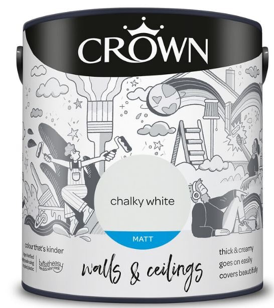 Crown 2.5 Chalky White Matt326