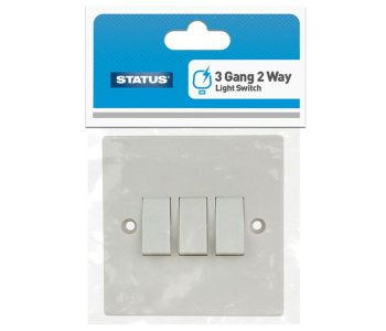 Status 3 Gang 2 Way Switch