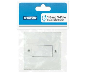 Status Three Pole Fan Switch