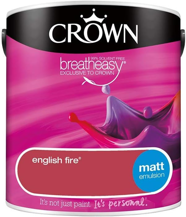 Crown Paint 2.5 English Fire