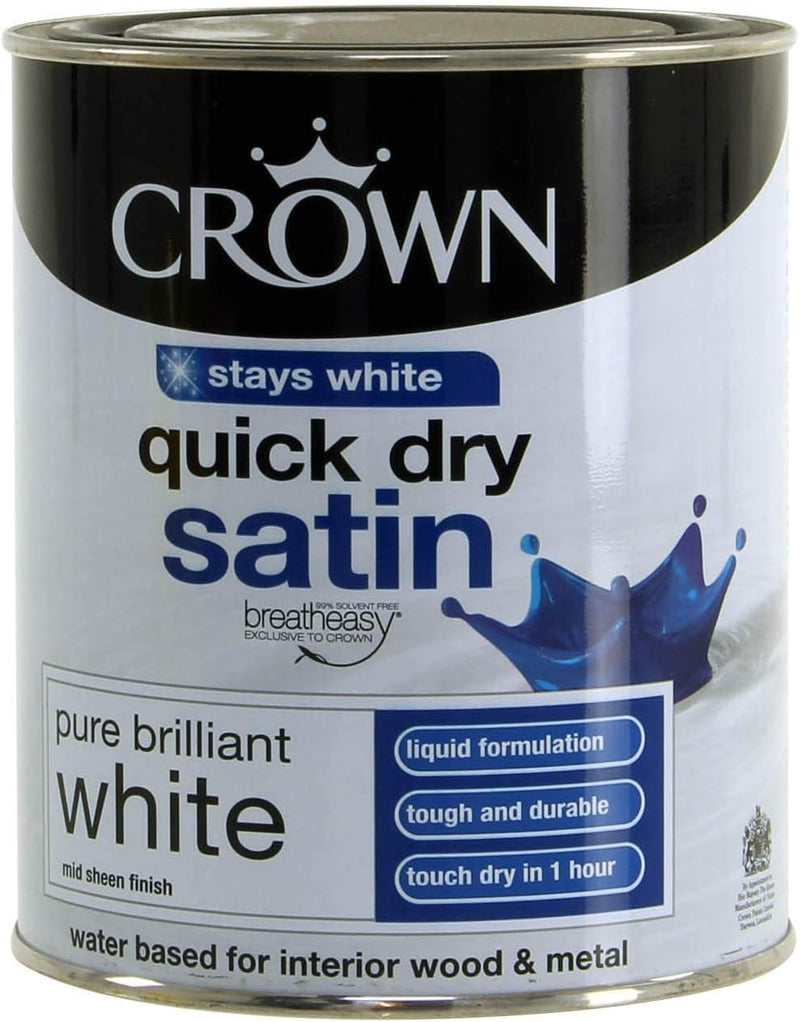Crown Quick Dry Non Drip Satin Pbw 750Ml