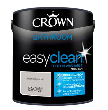Crown Bathroom Easyclean Linen Cupboard 2.5L