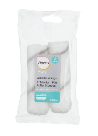 Harris 4" Medium Pile Roller Sleeves