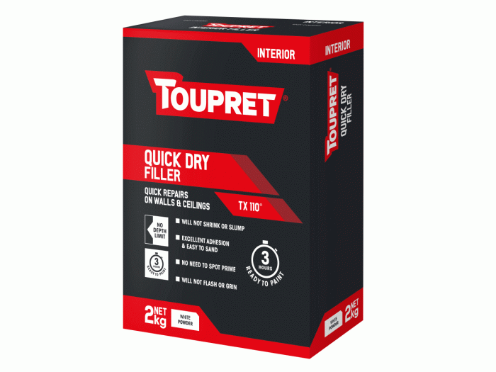 Toupret Quick Dry Filler 2Kg