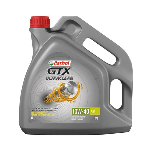 Castrol GTX Ultra Clean 10W40 Engine Oil 4L