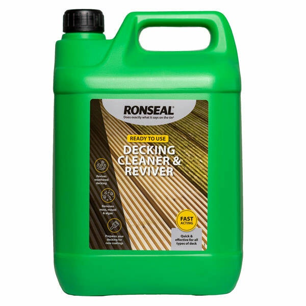 Ronseal Decking Cleaned & Reviver