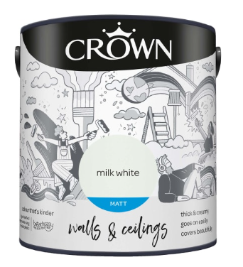 Crown Matt Milk White 2.5L