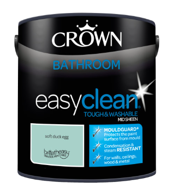 Crown Bathroom Easyclean Soft Duck Egg 2.5L
