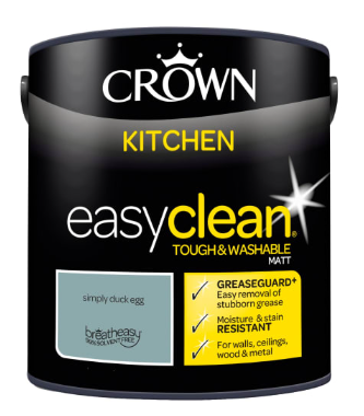 Crown Easy Clean Kitchen  Simply Duck Egg 2.5L