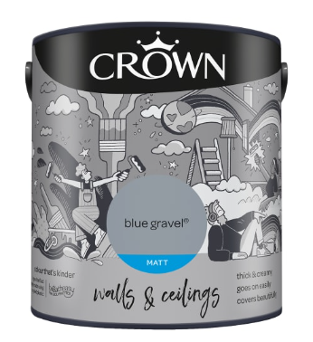 Crown Matt Blue Gravel 2.5L