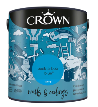 Crown Matt Peek-A-Boo Blue 2.5L