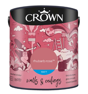 Crown Matt Rhubarb Rose 2.5L
