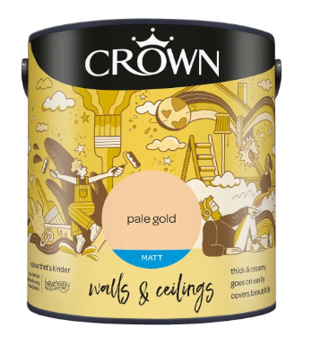 Crown Paint 2.5 Pale Gold