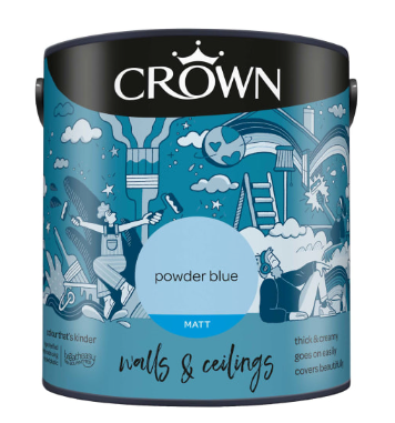 Crown Matt Powder Blue 2.5l
