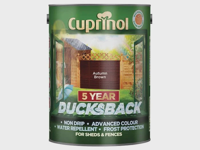 Cuprinol Ducksback Autumn Brown 5L