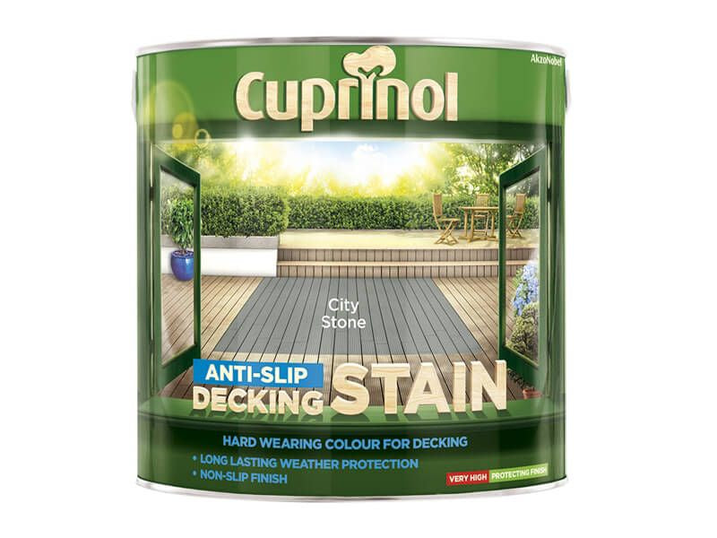 Cuprinol Anti-Slip City Stone 2.5L