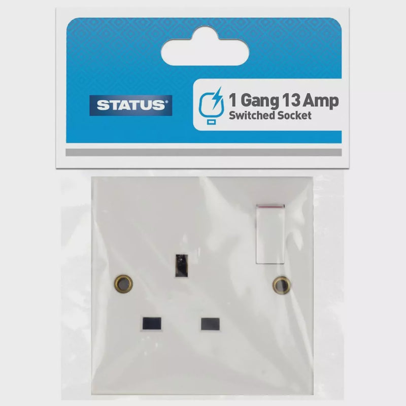 1 Gang  Switched Socket