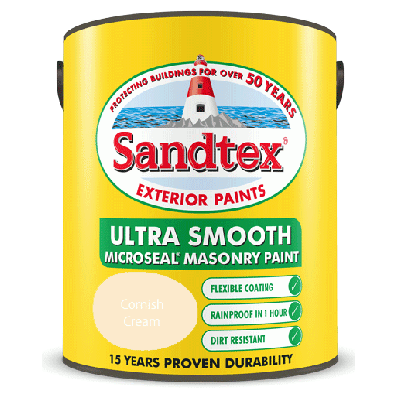 Sandtex Cornish Cream 5L